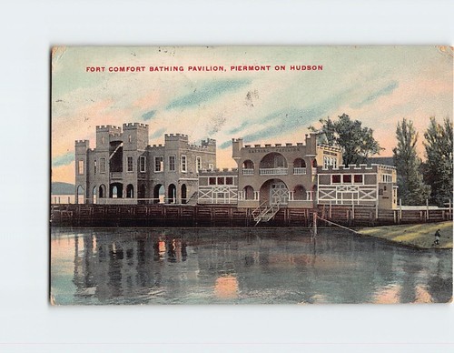 Postcard fort comfort bathing - fort,